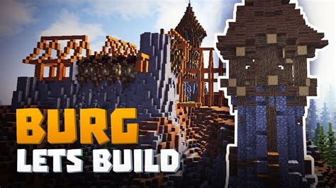 Minecraft Burg Bauen Mittelalter Tutorial Lets Build Deutsch