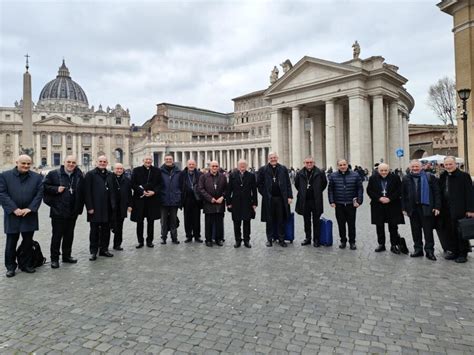 Vescovi Della Conferenza Episcopale Triveneto In Visita Ad Limina In