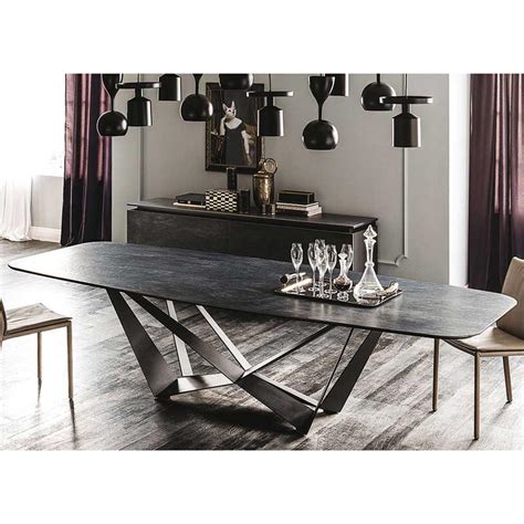 Skorpio Keramik Fixed Table By Cattelan Italia