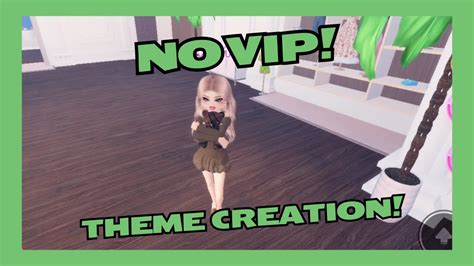 CREATE THEME FOR FREE USING NO VIP THINGS EVERY DTI PLAYER NEEDS