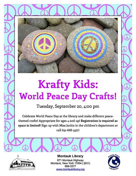 Krafty Kids: World Peace Day Crafts!