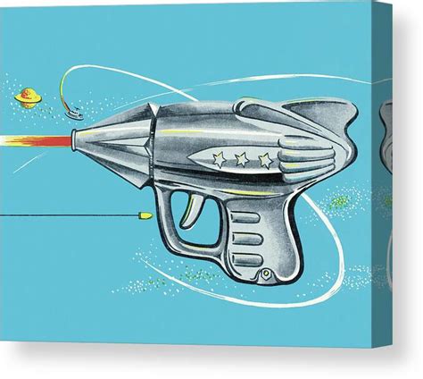 How To Draw A Ray Gun Easy