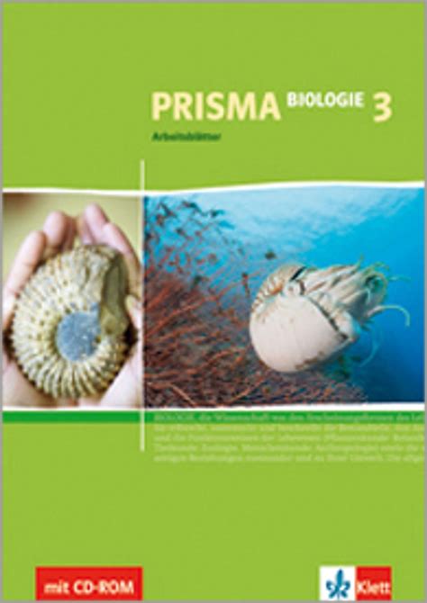 Ernst Klett Verlag PRISMA Biologie Arbeitsblätter 3 Bundesausgabe ab