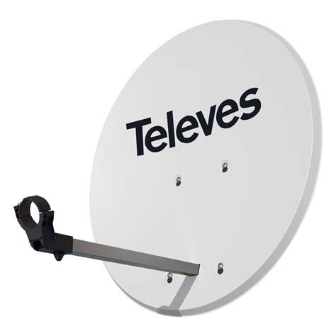 White Aluminum Offset Type 630 Satellite Dish