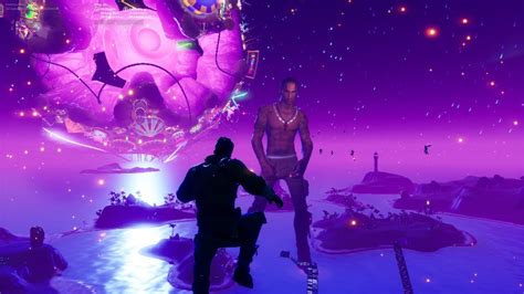 SHOW DO TRAVIS SCOTT NO FORTNITE ÉPICO YouTube