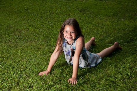 Eight Years Old Girl Stock Image Image Of Looking Positive 36998985