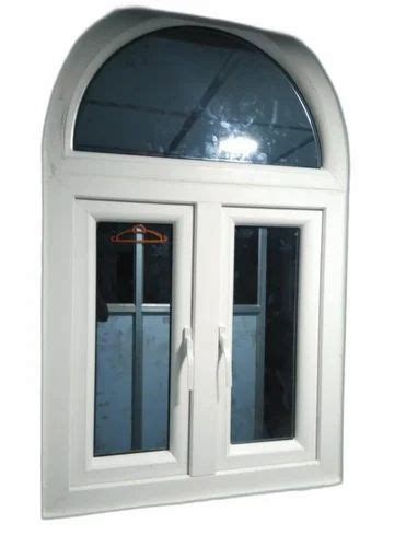 White Mm Upvc Double Openable Window Customizable At Rs