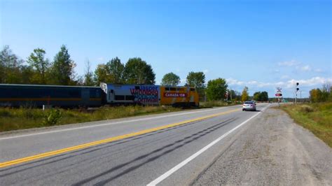 Via Rail Train Near Smith Fallsont Youtube