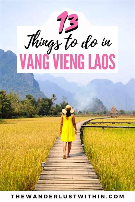 Epic Things To Do In Vang Vieng Laos The Wanderlust Within