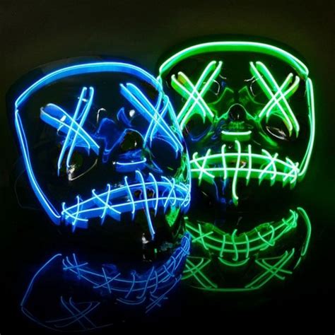 Fun Little Toys 2 Pcs Led Halloween Masks : Target