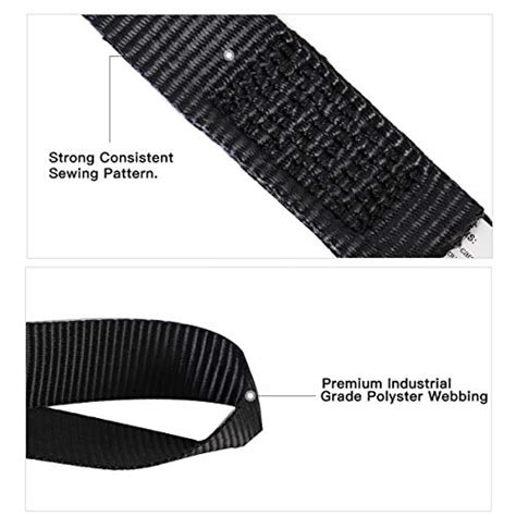 Snapklik XSTRAP STANDARD Soft Loop Tie Down Straps 8PK 1 1 16 X