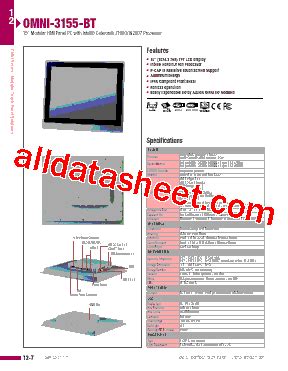 Omni Bt Datasheet Pdf Aaeon Technology