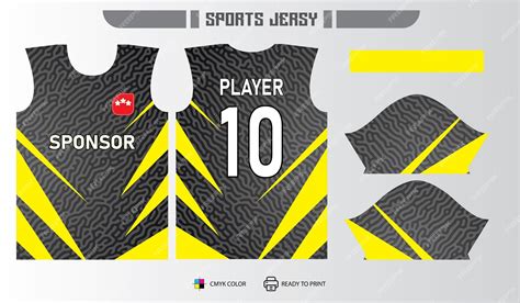 Premium Vector Custom Jersy Design For Sublimation