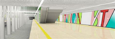 METRO STATIONS / 2nd line of the Warsaw Metro on Behance