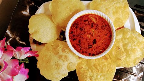 Saag Puri Recipe Hyderabadi Breakfast Recipe Hyderabadi Saag Puri