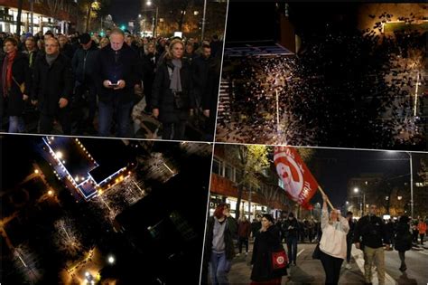 Uživo Protest pristalica Srbije protiv nasilja ispred RIK