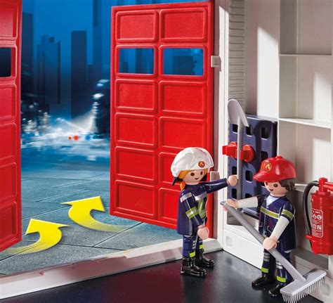 Playmobil City Action Fire Station With Fire Alarm Wholesale