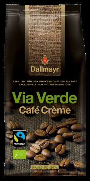 Dallmayr Via Verde Cafe Creme Bohne 1 Kg