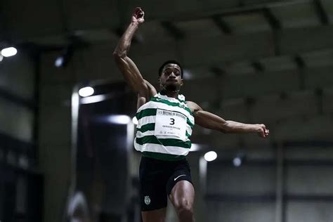 Atletismo Gerson Baldé Bate Recorde Nacional De Pista Coberta Do Salto Em Comprimento