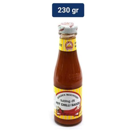 Jual Golden Mountain Hot Chili Sauce Tuong Ot Saus Sambal 230 Gr