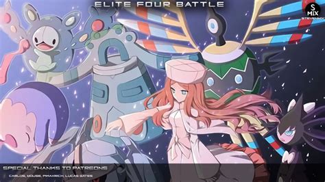 Elite Four Battle Theme Pokémon Black White Remix YouTube