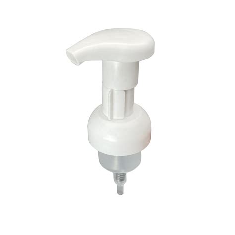 Mm Plastic Foam Pump For Cosmetic Bottle White Cleanser Bottle