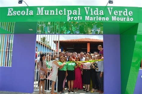 Prefeitura De Campo Maior Inaugura Novo Prédio Da Escola Municipal Vida