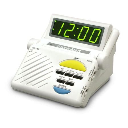 Sonic Alert SB1000 Sonic Boom Combination Alarm Clock - Walmart.com