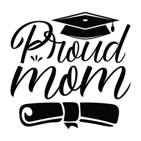 Premium Vector Proud Graduate Svg Png Graduation Svg Proud