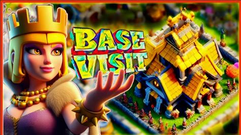 Base Visit With Riya Clash Of Clans Live Base Visit Coc Live Youtube