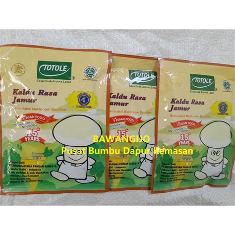 Jual Kaldu Rasa Jamur Totole Gr Vegan Food Mushroom Bouillon Shopee