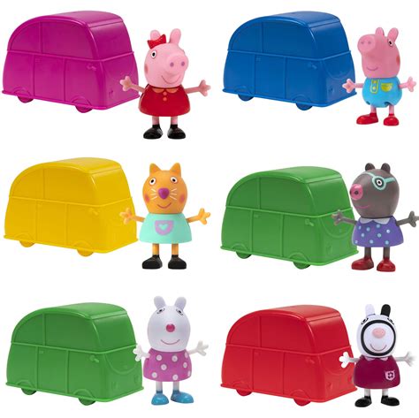 Peppa Pig Surprise Mini Camper Pack Includes Mystery Figures And