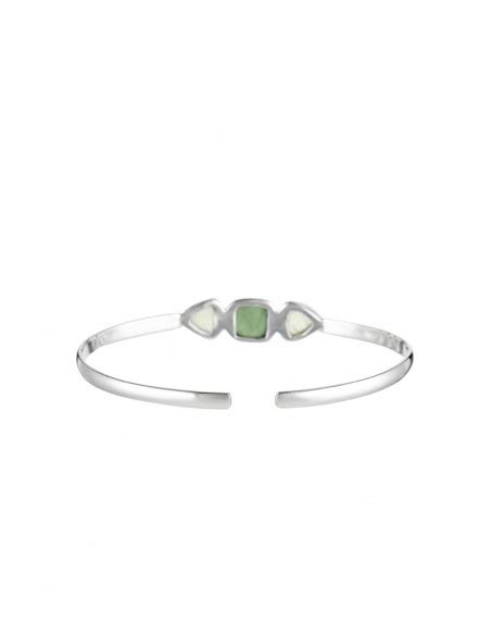 Bracelet Tia Moonstone Orn De Calc Doine Verte Pr Hnite