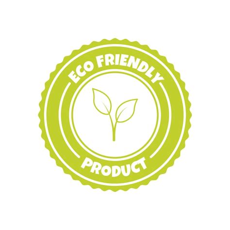 Premium Vector Eco Friendly Products Sticker Label Badge And Logo