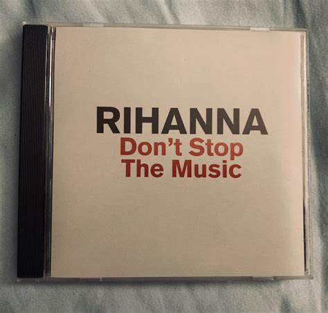 Rihanna Dont Stop The Music Promo Cd Maxi Single Remixes