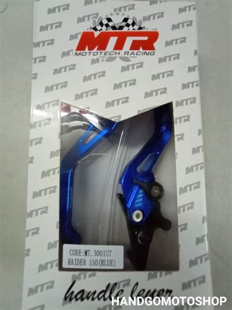 Brake Lever Raider 150 Blue HANDGOMOTOSHOP Lazada PH