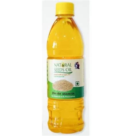 Cold Pressed Sesame Oil Packaging Size 500 Ml At Rs 266 Ml In Vyara