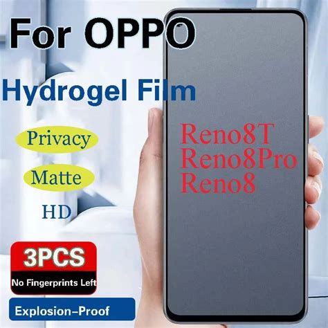 Reno8T Matte Hydrogel Film For OPPO Reno 8 Pro Privacy Screen Protector