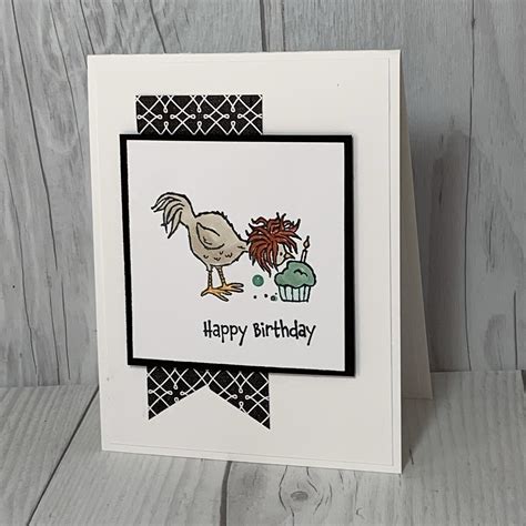 Simple Stampin Using The Hey Birthday Chick Stamp Set From Stampin