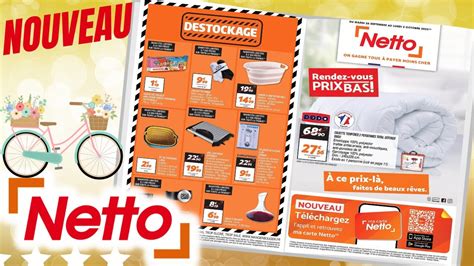 Catalogue NETTO Du 26 Septembre Au 2 Octobre 2023 DESTOCKAGE FRANCE