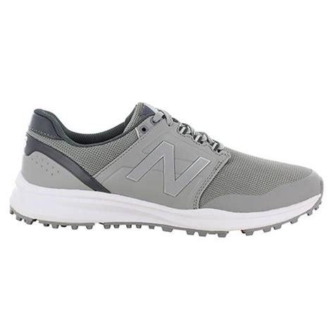 New Balance Mens Breeze V2 Spikeless Golf Shoe 2e Grey Golf City