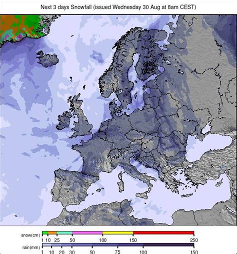 Precipitation maps Europe #rainfall (Precipitații în Europa ...