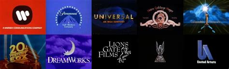 Ten Major Film Studios from 1983-1984 OS logos by Appleberries22 on