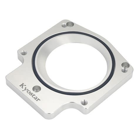 92mm Silver Intake Manifold Throttle Body Spacer Adapter For LS1 LS2