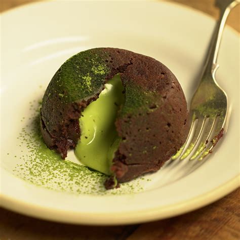 Chocolate Matcha Lava Cake Tastemade