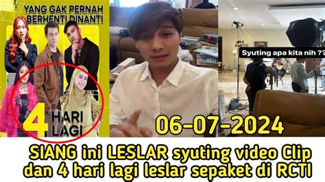 TEMBUS 5 JUTA SIANG INI LESLAR SYUTING VIDEO CLIP 4 HARI LAGI LESLAR