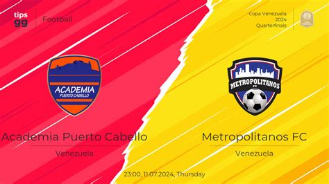 Academia Puerto Cabello Vs Metropolitanos Fc At Copa