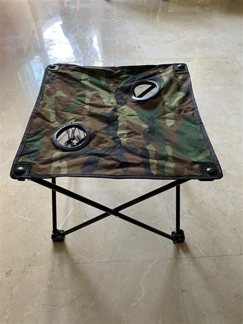 Camping table and chairs, Sports Equipment, Hiking & Camping on Carousell