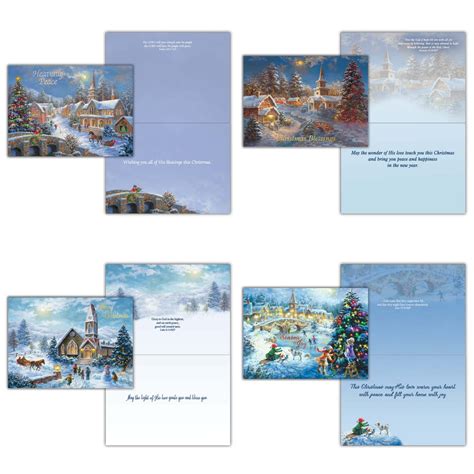 Assorted Boxed Christmas Cards - Heaven on Earth - 12 Cards and Envelo ...