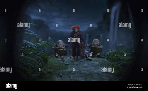 "ALICE IN WONDERLAND" Film Frame (L-R) Matt Lucas, Johnny Depp, Matt ...